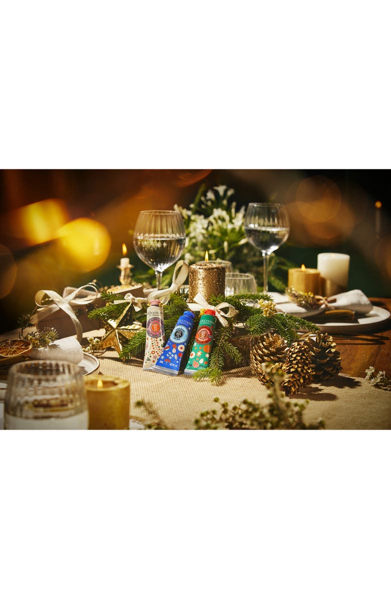 L'Occitane Hand Cream Indulgences Set USD $36 Value, Alternate, color,