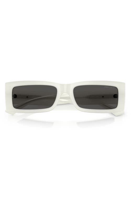 Jimmy Choo Lennon 54mm Polarized Rectangular Sunglasses