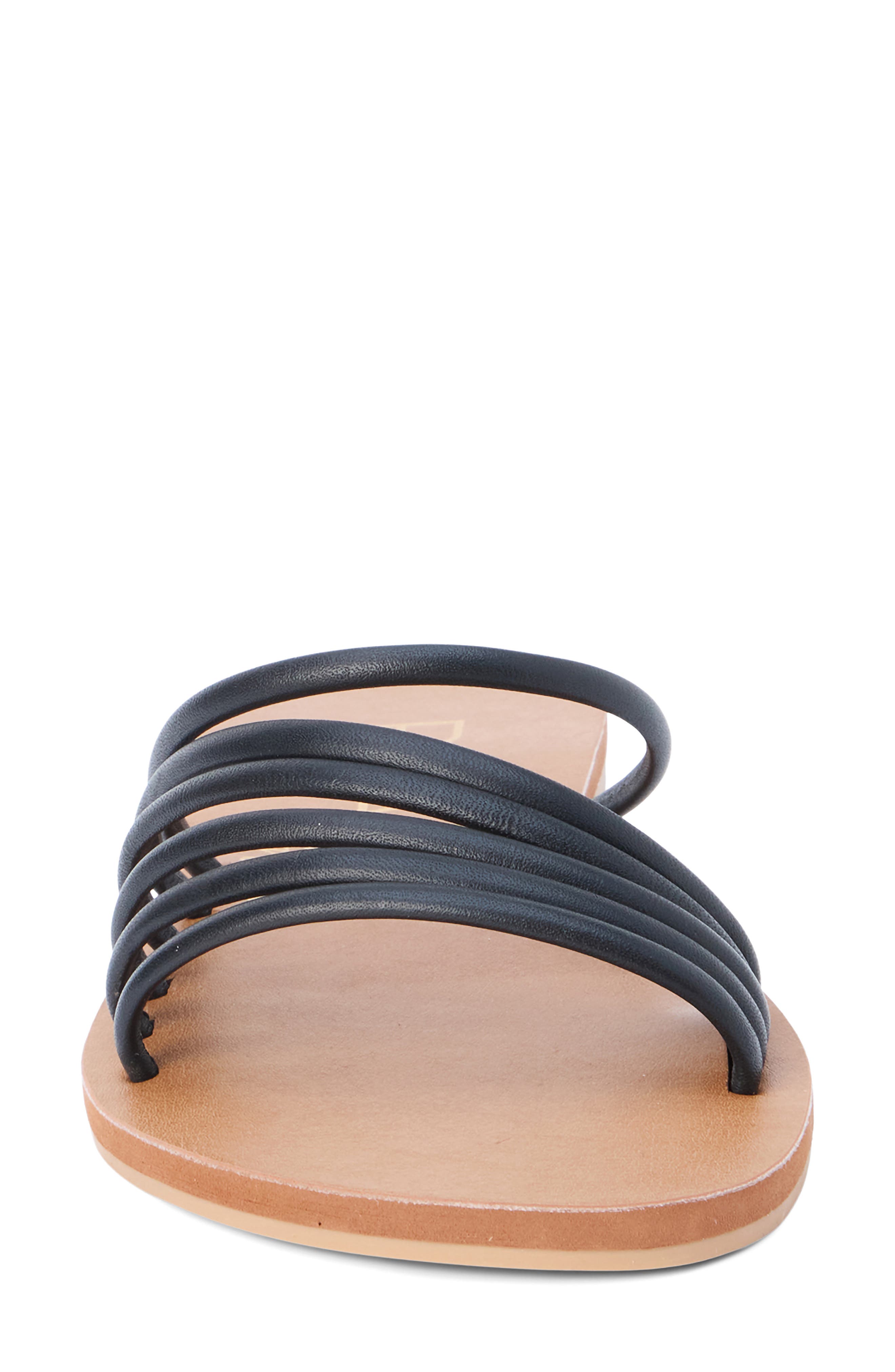 Coconuts by Matisse Cali Slide Sandal, Alternate, color, Black Leather