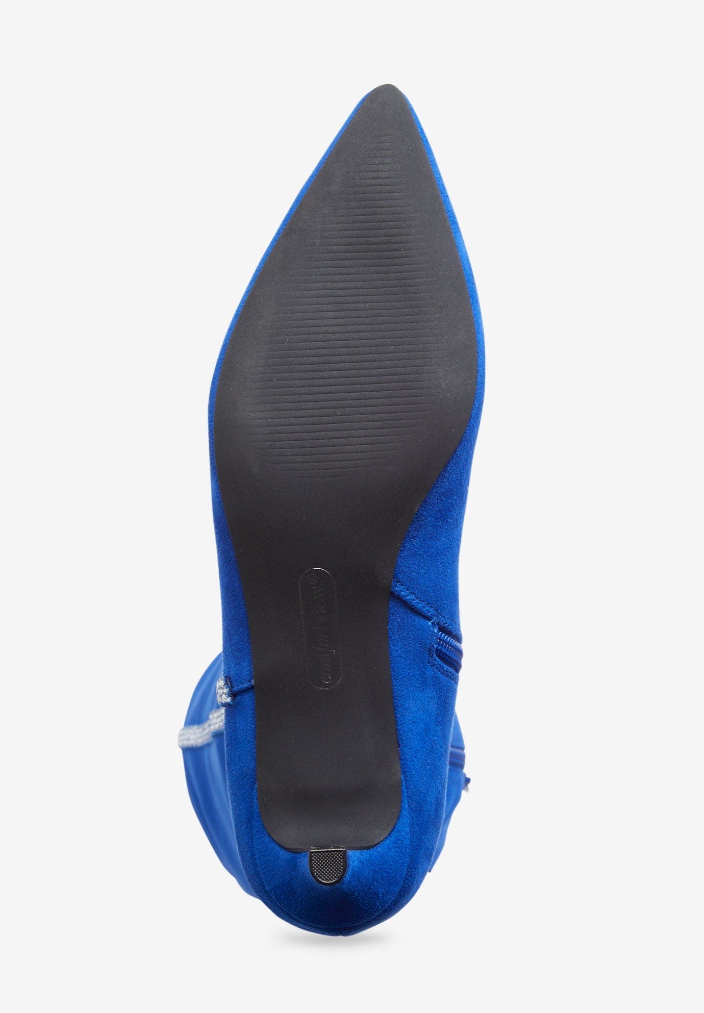 The Marianna Calf Boot, Alternate, color, DARK SAPPHIRE