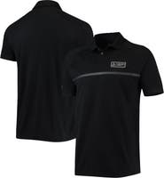 LEVELWEAR Men's Levelwear Black St. Louis Cardinals Sector Raglan Polo