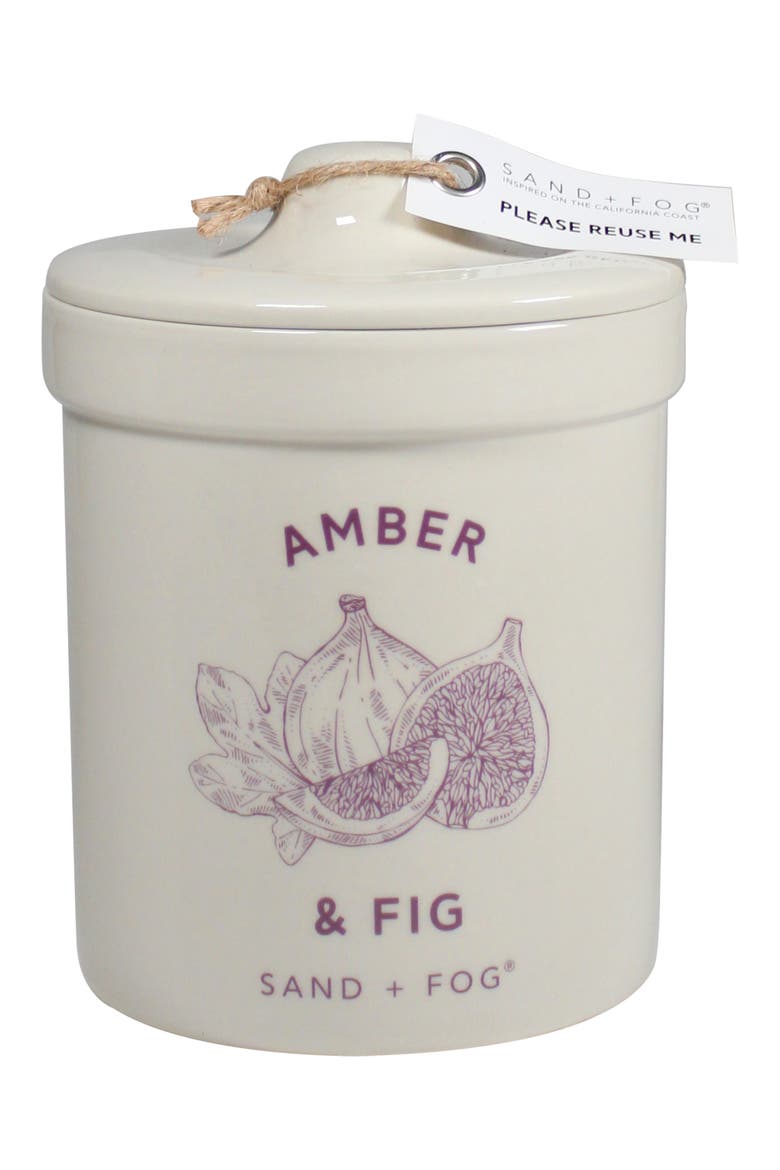 Garden Canister Candle, Alternate, color, AMBER FIG