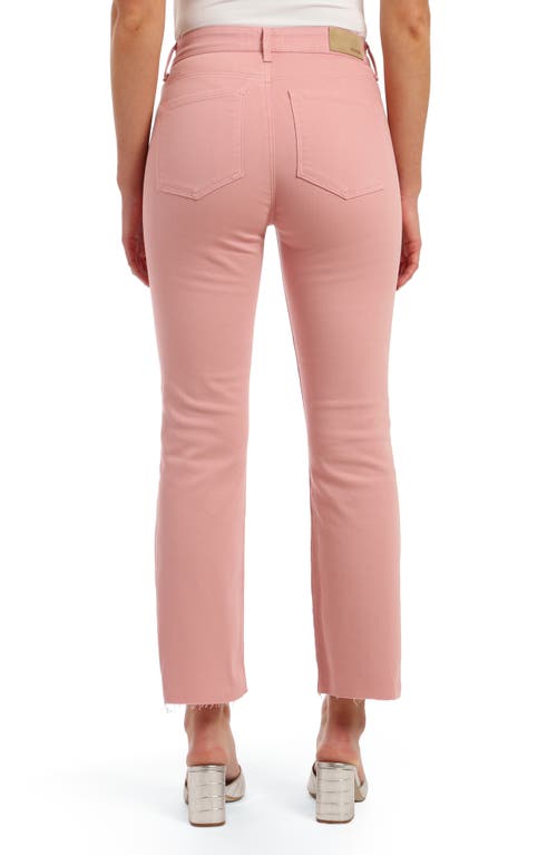 Mavi Jeans Anika High Waist Raw Hem Crop Flare Jeans