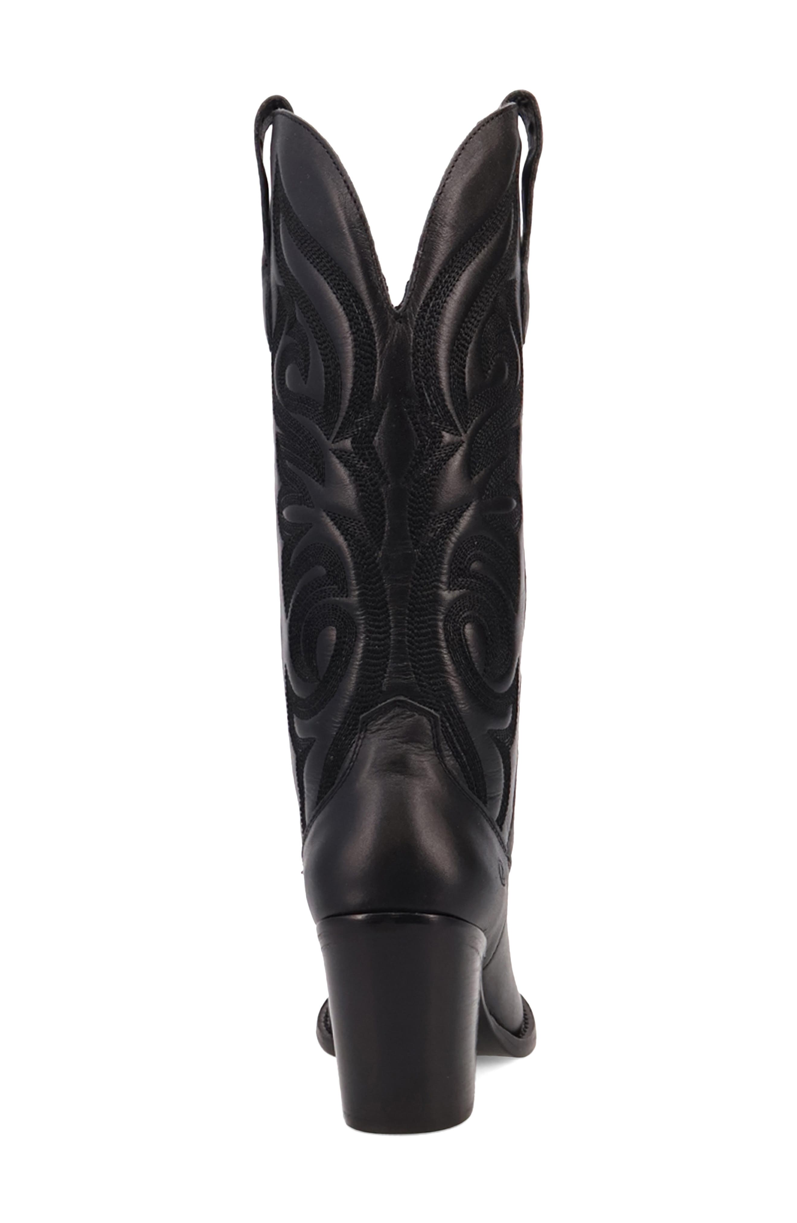 Dingo Hensley Western Boot, Alternate, color, Black