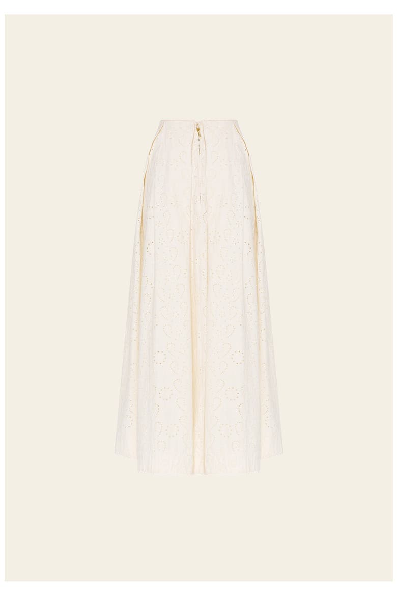 Delta Playa Maxi Skirt, Alternate, color, Ivory