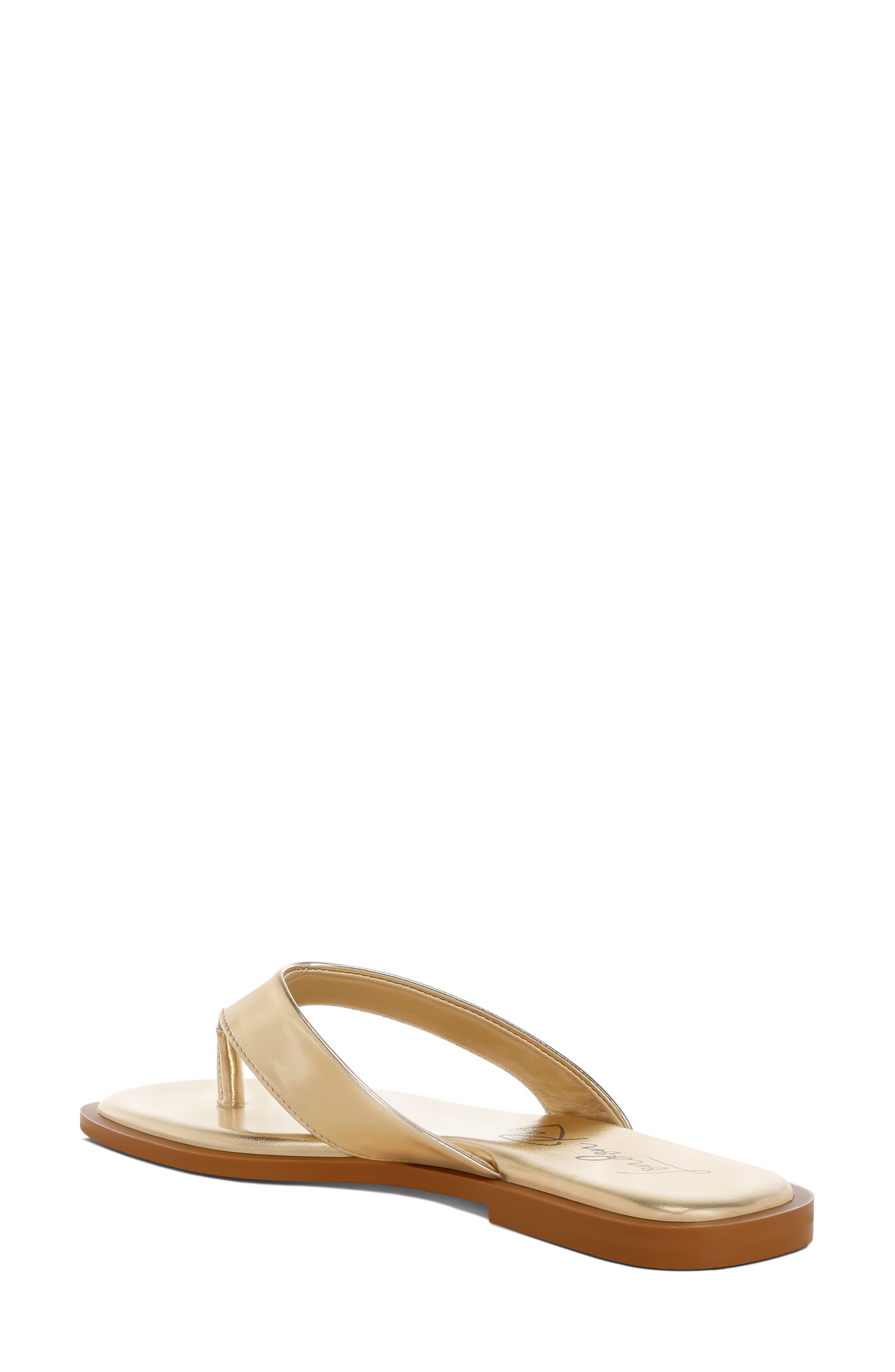 LONDON RAG Nitty Flip Flop, Alternate, color, Gold