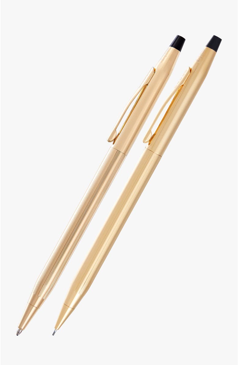 A.T. Cross Classic Century Pen and Pencil Set, Alternate, color, 23Kt Gold