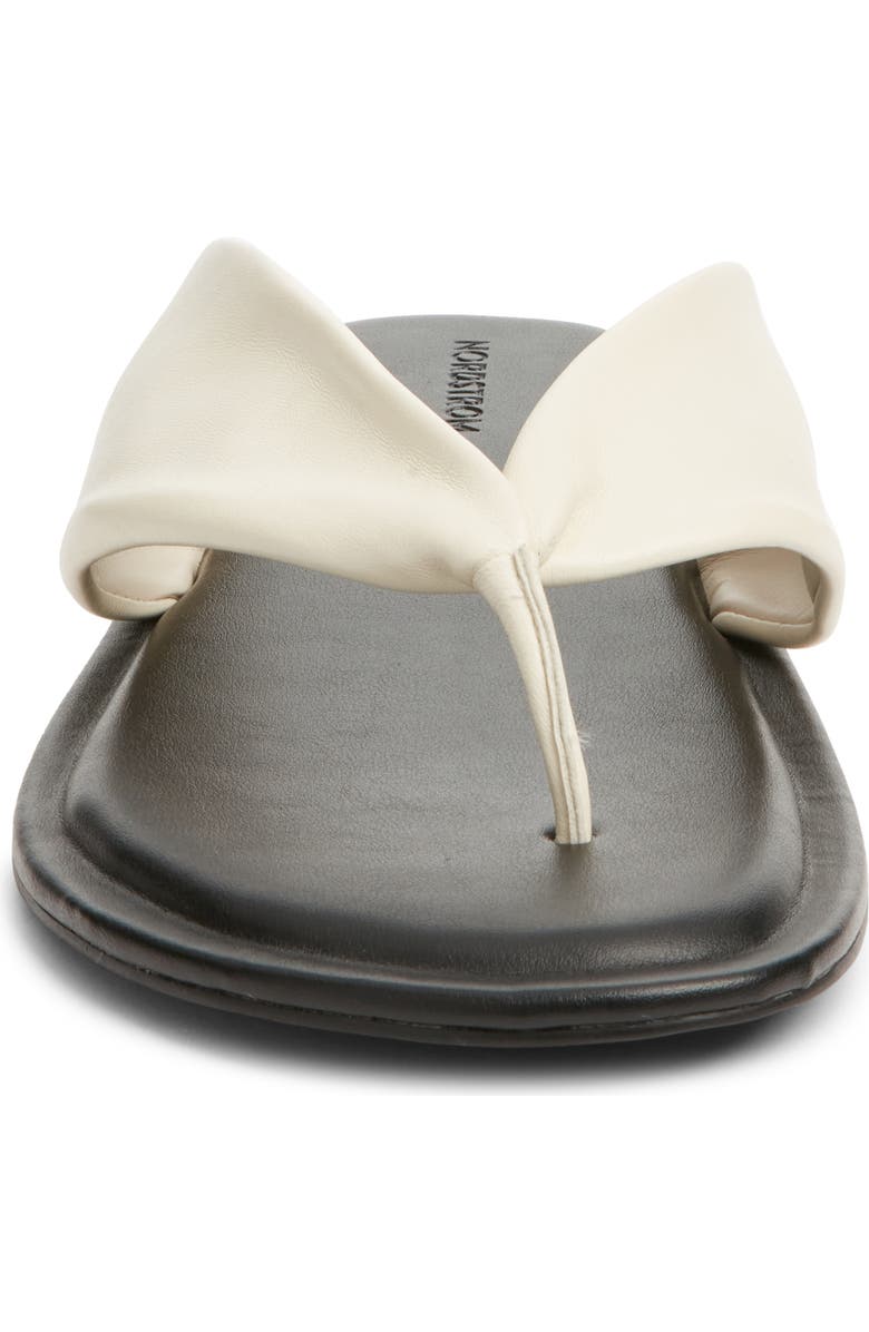 Nordstrom Sage Thong Sandal, Alternate, color, Ivory Vanilla