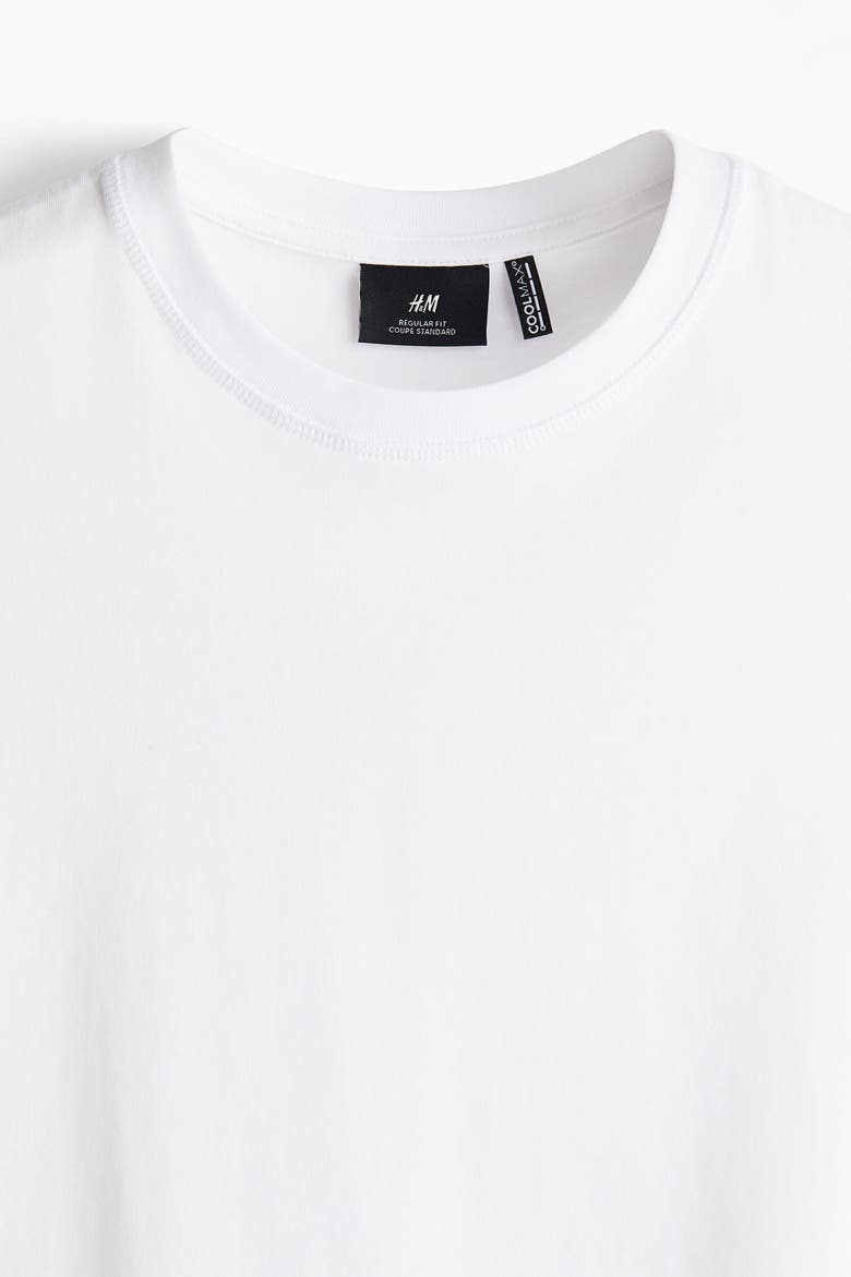 Coolmax® Regular Fit Vest Top, Alternate, color, White