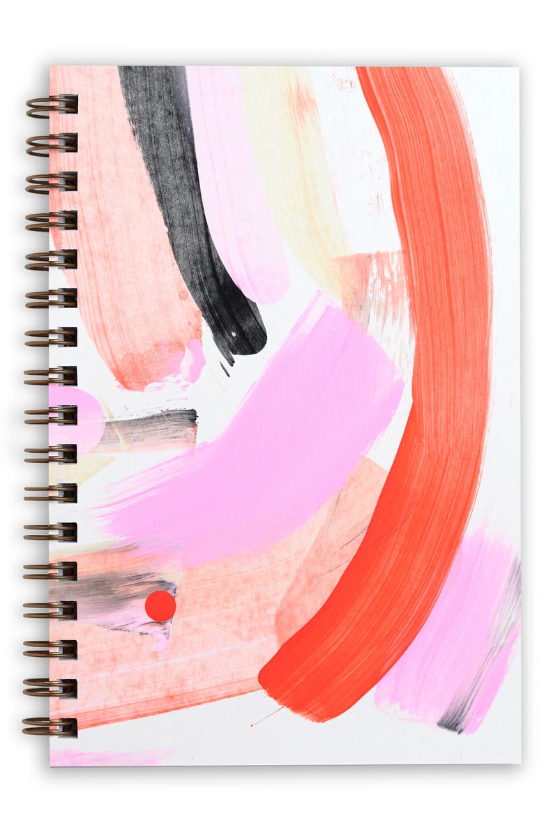 Moglea Hand Painted Notebook, Main, color,