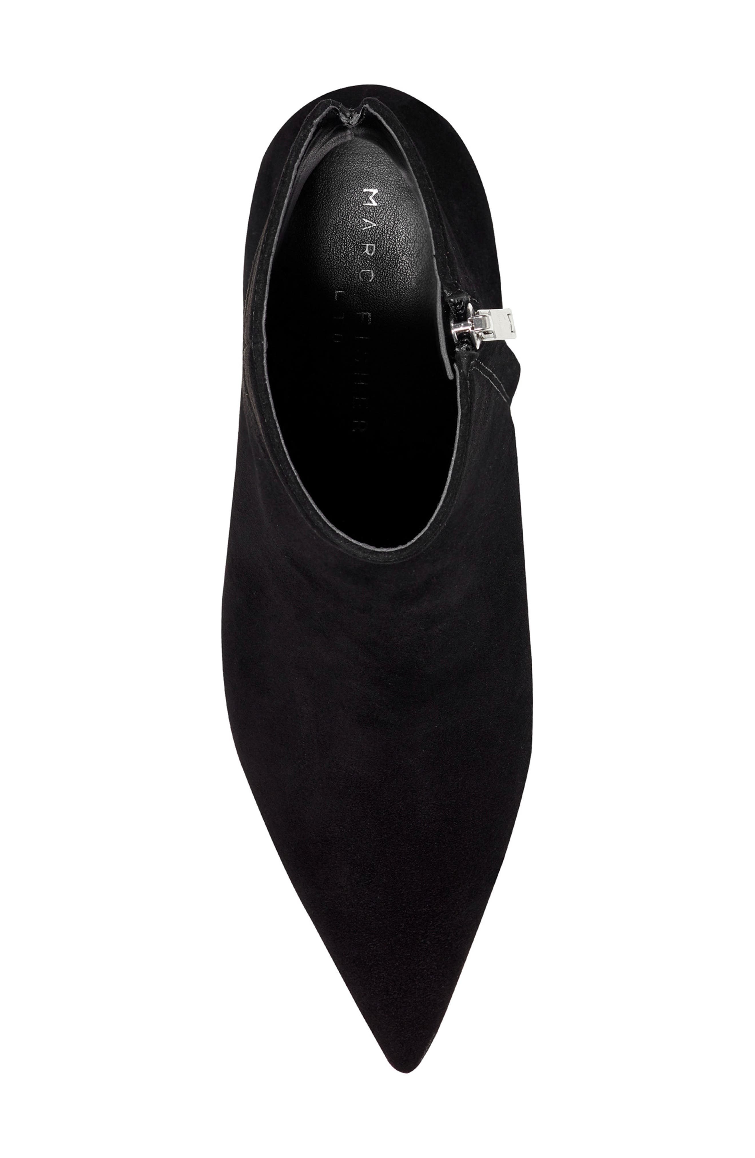 Marc Fisher LTD Mavey Pointed Toe Bootie, Alternate, color, Black