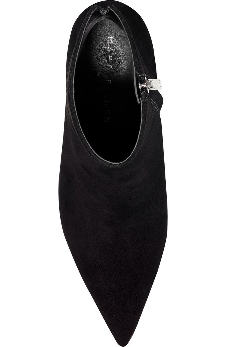 Marc Fisher LTD Mavey Pointed Toe Bootie, Alternate, color, Black