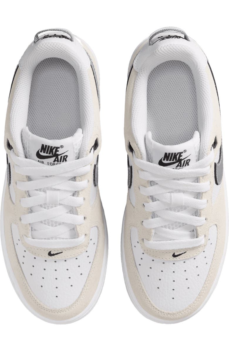 Nike Kids' Air Force 1 Basketball Sneaker, Alternate, color, Phantom/ Black