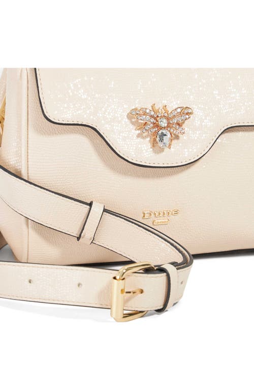 Dune London Dunebug Top Handle Satchel In Sand