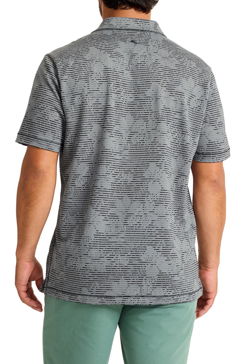 Costa Wave Twilight Canopy Seersucker Stripe IslandZone® Short Sleeve Button-Up Shirt, Alternate, color, NIGHT CAP