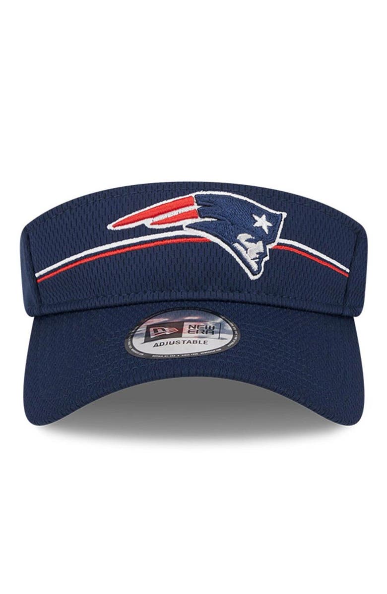 New Era Men's New Era Navy New England Patriots 2023 NFL Training Camp Adjustable Visor, Alternate, color, 