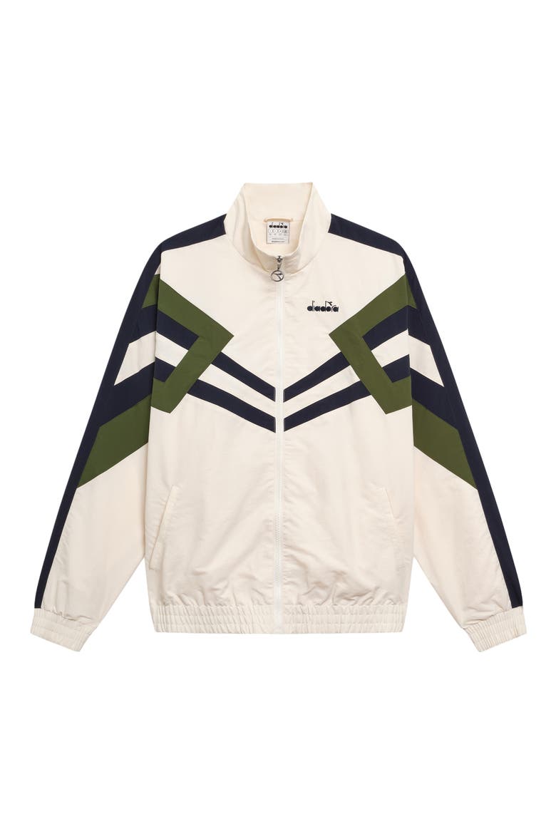 x Palmes Legacy Track Jacket, Alternate, color, WHITE ALYSSUM