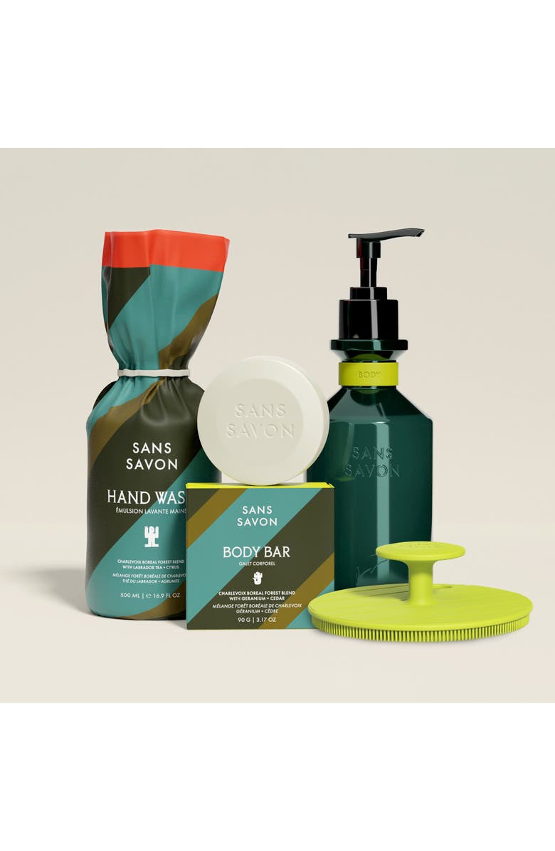 Sans Savon Starter Set Charlevoix Boreal Forest Blend, Main, color, NO COLOR