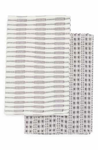 Abode Shadow Set of 2 Cotton Dish Towels