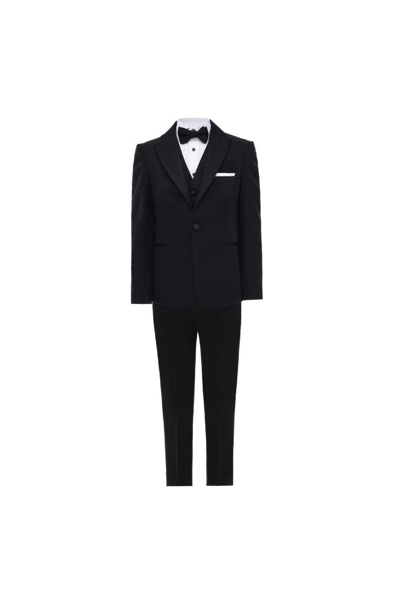MOUSTACHE Sparkle Suit, Main, color, Black