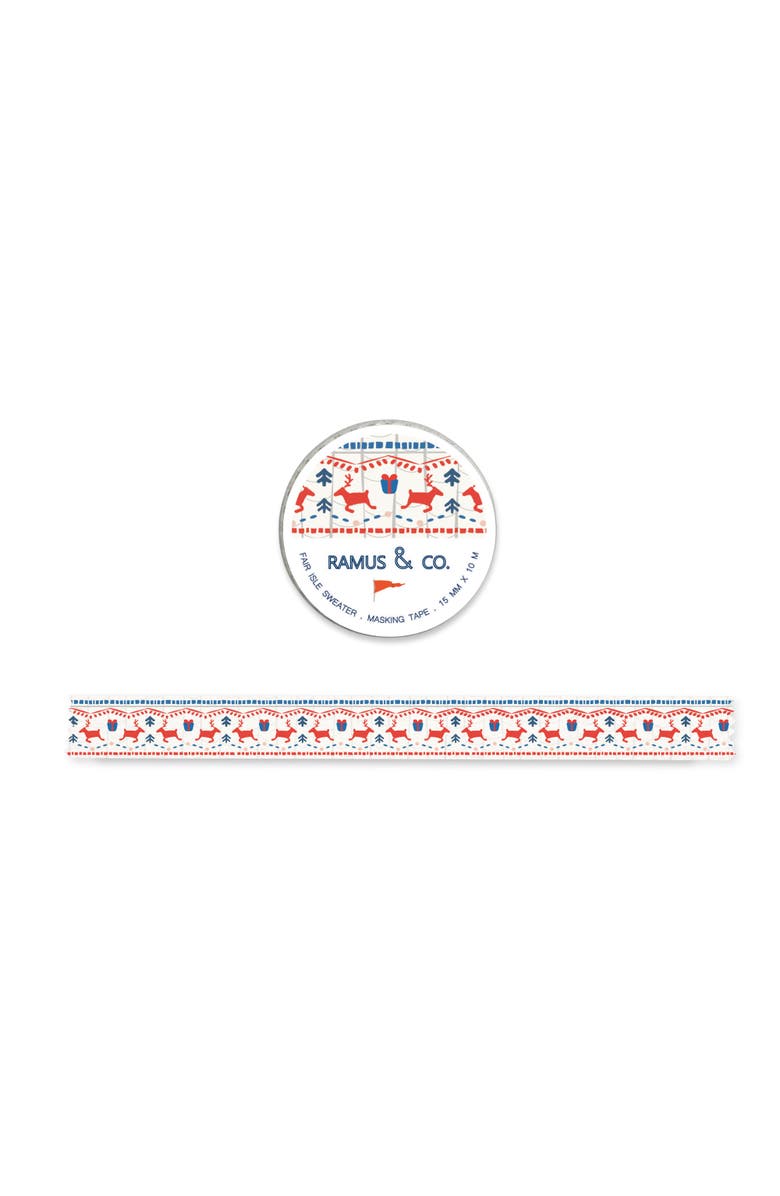 Ramus & Co December Classics Winter Masking Tape - 3ct Rolls, Assorted, Alternate, color, 