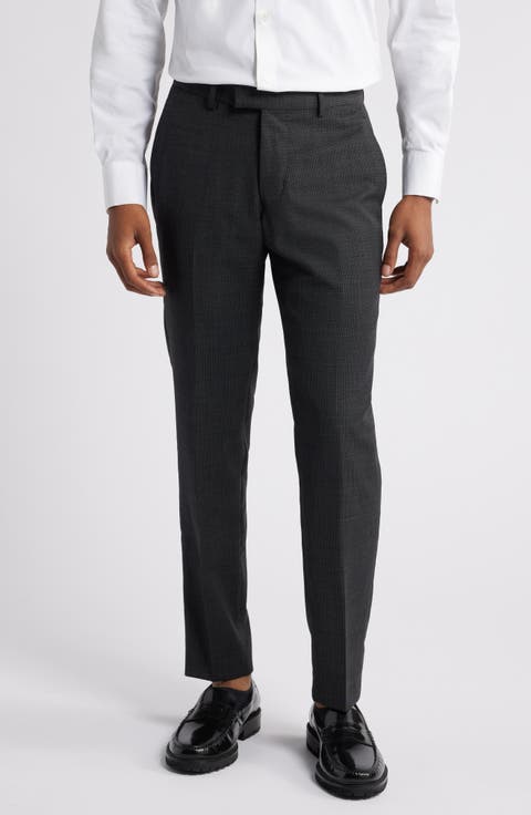 Tenuta Slim Fit Stretch Wool Blend Trousers