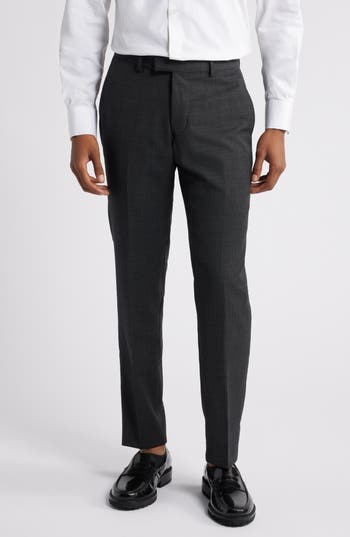 Tiger Of Sweden Tenuta Slim Fit Stretch Wool Blend Trousers In 053-charcoal