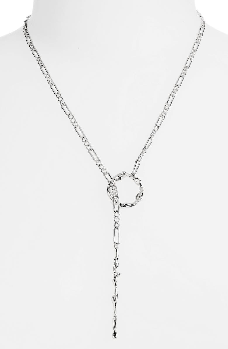 FARIS Lava Lariat Necklace, Alternate, color, 