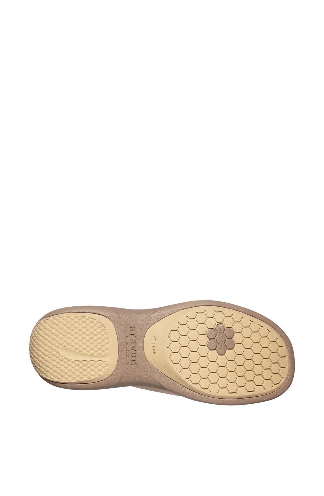 'REVshow' Leather Flat, Alternate, color, TAUPE