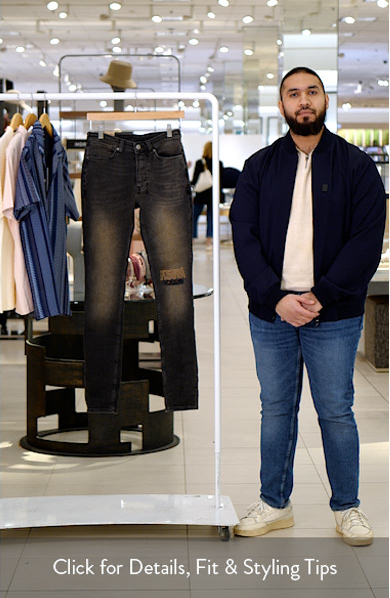 Van Winkle Kingdom Repair Skinny Jeans, sales video thumbnail