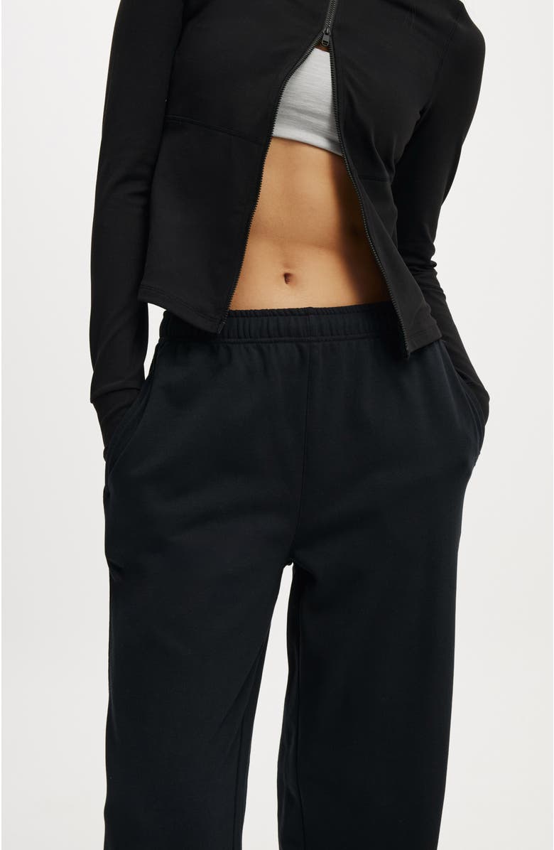 COTTON ON BODY Women's Active Lightweight Fleece Straight Leg Sweatpant, Alternate, color, 