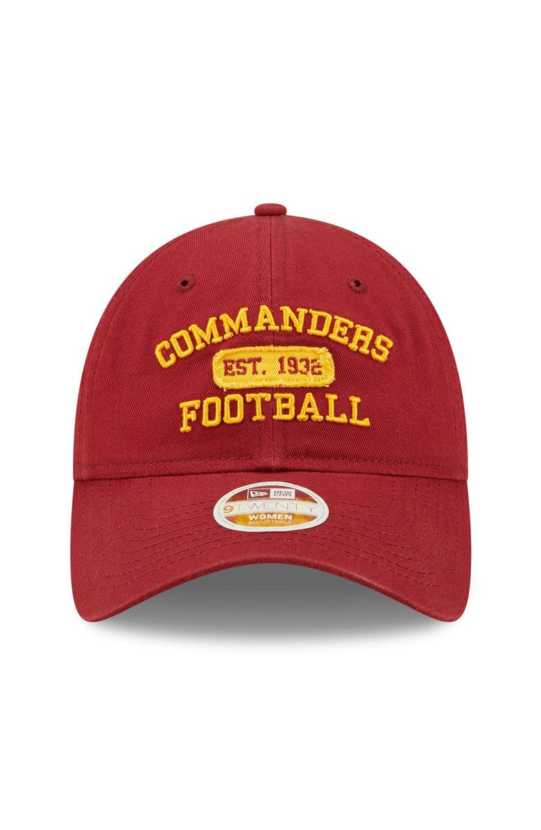 New Era Women's New Era Burgundy Washington Commanders Formed 9TWENTY Adjustable Hat, Alternate, color, 