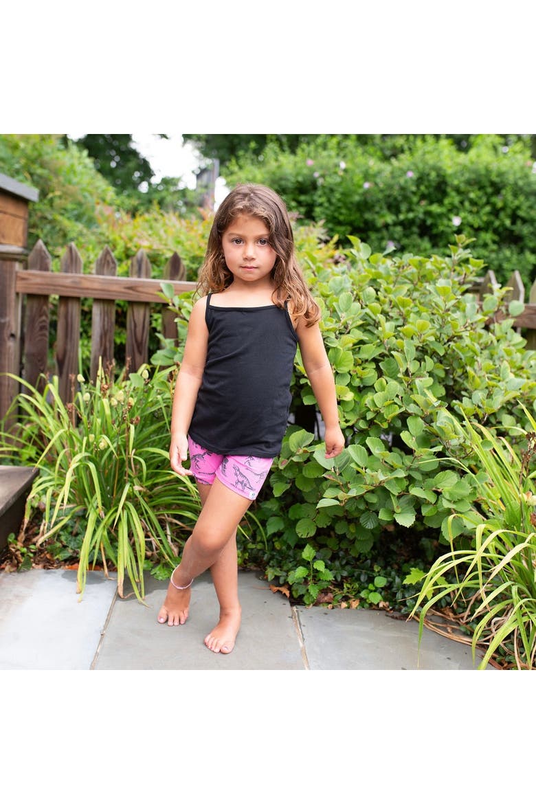 Girls Biker Shorts, Alternate, color, Dino
