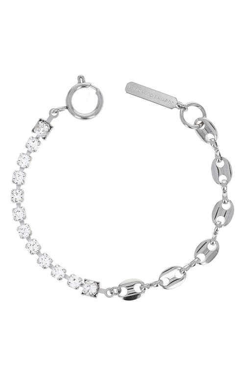 Justine Clenquet Gwen Bracelet In Silver