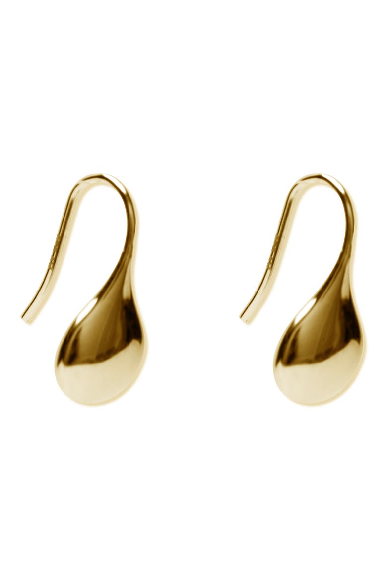 Small Teardrop Earrings, Main, color, GOLD