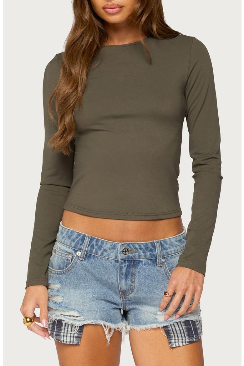 Tay Long Sleeve Top, Main, color, OLIVE