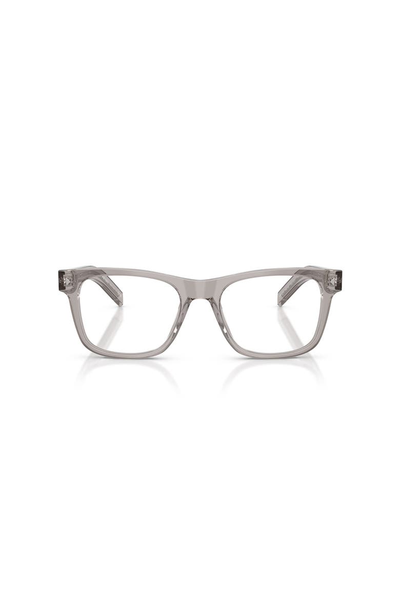 54mm Rectangle optical glasses, Alternate, color, Grey