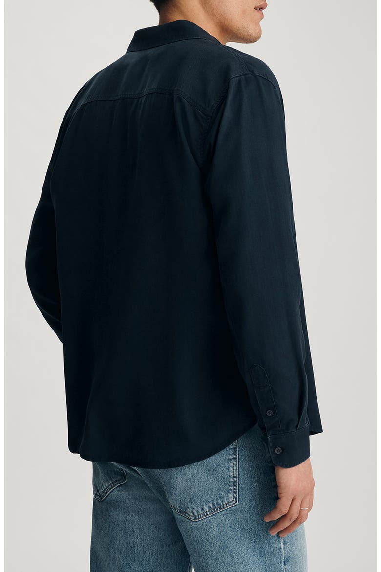 Regular Fit Button-Up Shirt, Alternate, color, BLUE NIGHTS
