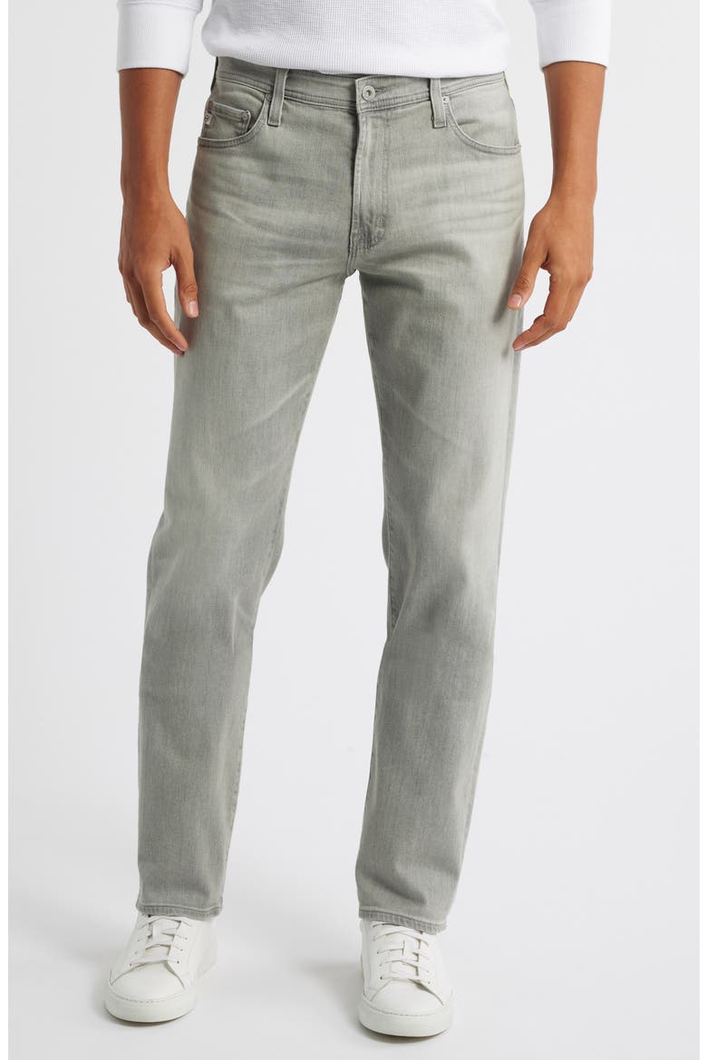 Everett Slim Straight Leg Jeans, Main, color, ACOUSTIC