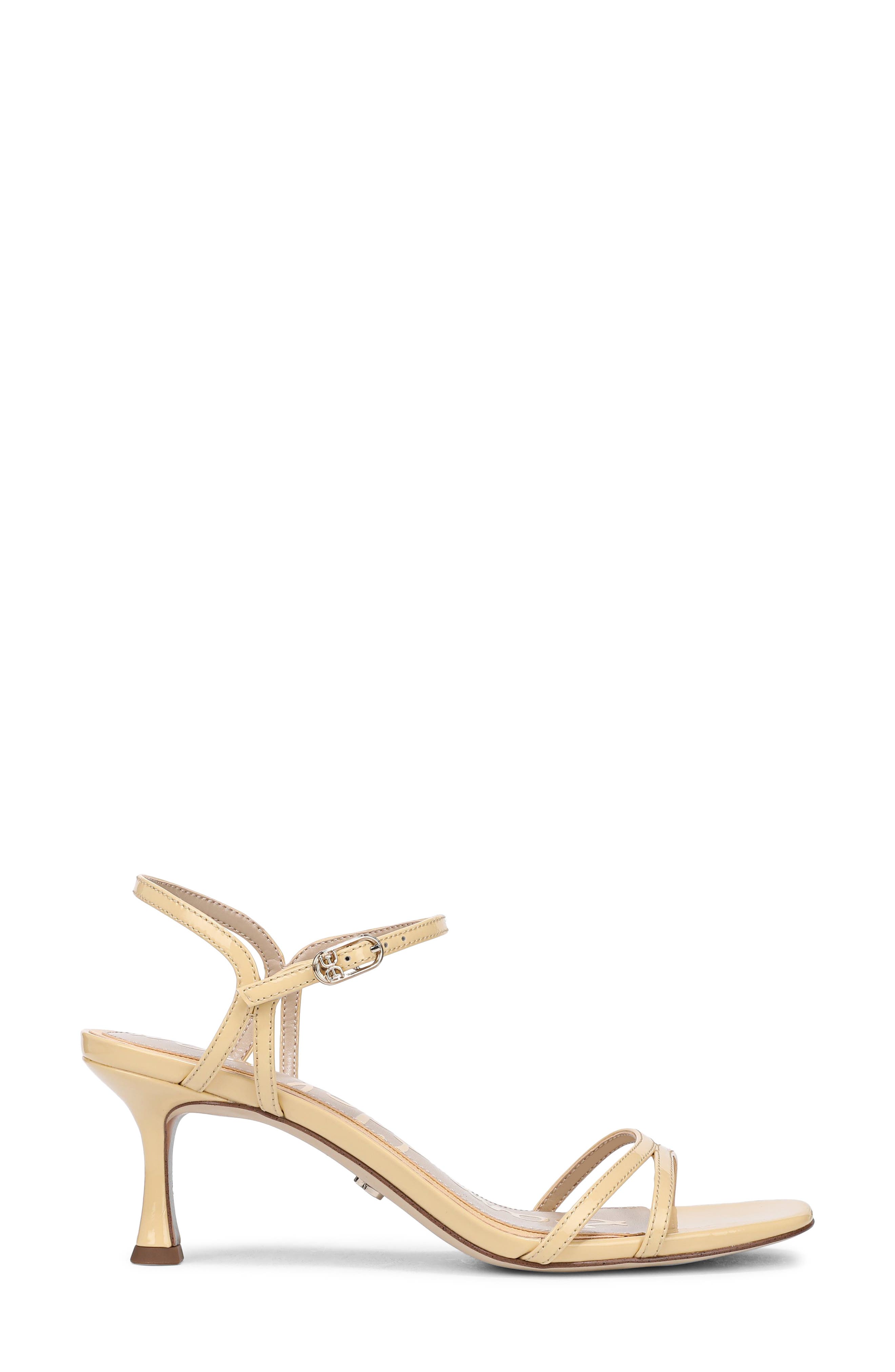 Presley Strappy Sandal, Alternate, color, DAFFODIL