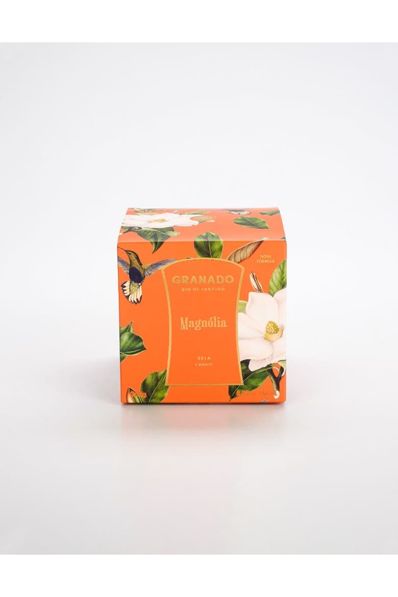Magnólia Scented Candle, Main, color, Clear
