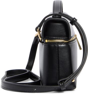 Thea Faux Leather Top Handle Bag