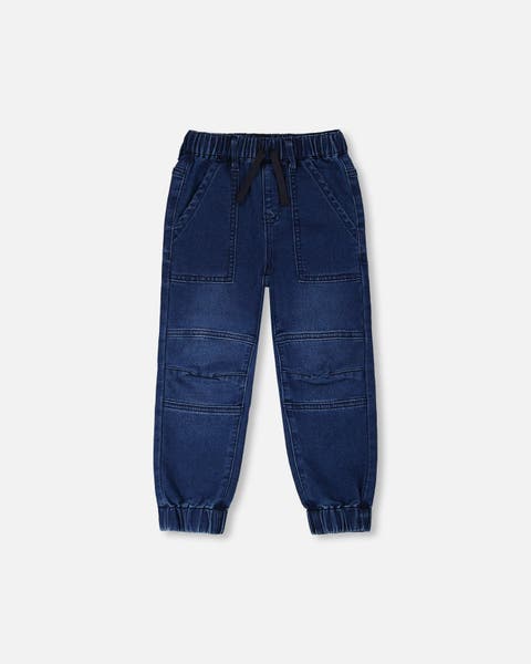 Stretch French Terry Denim Jogger (Toddler, Little Kid & Big Kid)