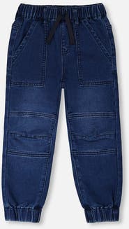 Deux par Deux Stretch French Terry Denim Jogger