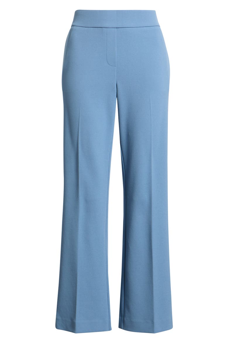 Pull-On Straight Leg Trouser Pants, Alternate, color, DUTCH BLUE
