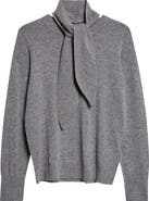 MARELLA Wool & Cashmere Scarf Neck Sweater