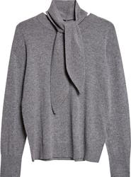 MARELLA Wool & Cashmere Scarf Neck Sweater