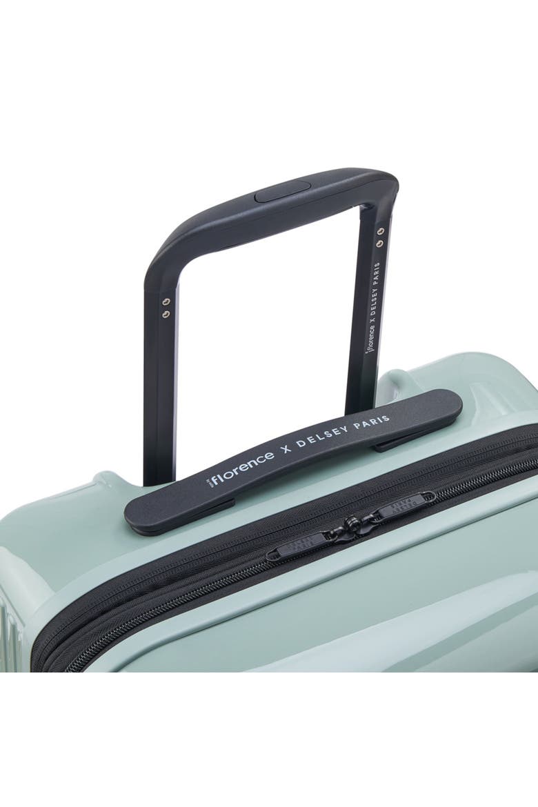 Spin Me Away Expandable 20" Carry-On Spinner, Alternate, color, Sage Green