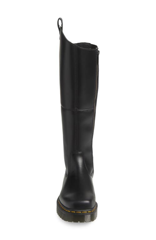 Shop Dr. Martens' Dr. Martens Amaayah Knee High Boot In Black Orleans