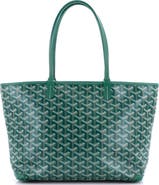 Pre-Owned Goyard Artois Tote Coated Canvas PM